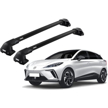 Barras THULE EDGE Flush para autos MG 4 desde 2023 negro