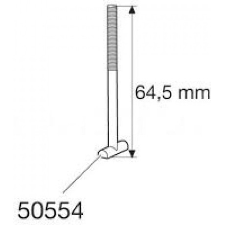 Perno Thule T-Screw M6X64 5MM