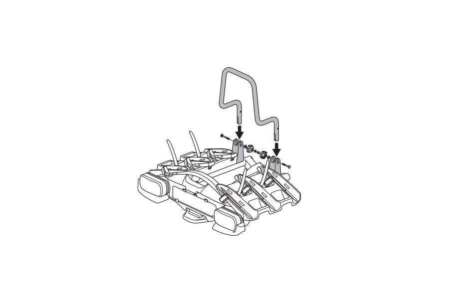 Adaptador Thule VeloCompact Spare Wheel