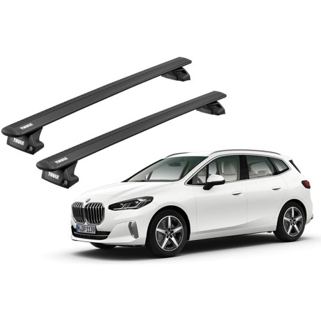 Barras THULE EVO WingBar para autos BMW 2-Series Active Touren desde 2022 negro
