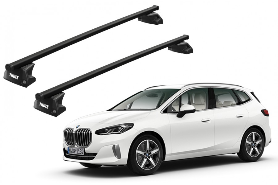 Barras THULE EVO SquareBar para autos BMW 2-Series Active Tourer desde 2022-