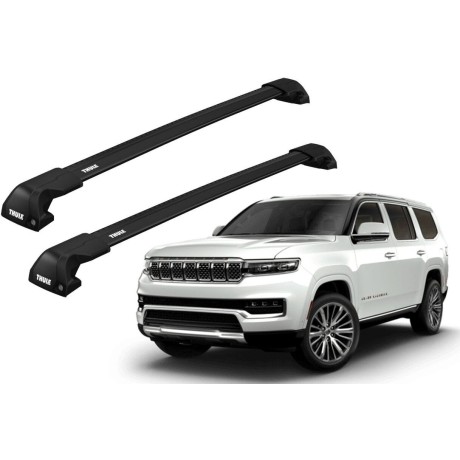 Barras THULE EDGE Flush para autos JEEP Wagoneer desde 2022 negro