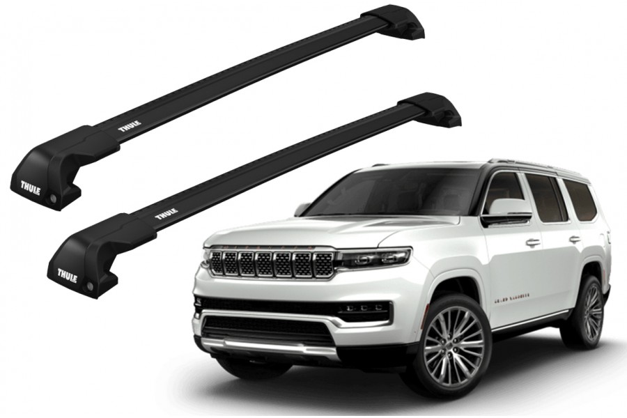 Barras THULE EDGE Flush para autos JEEP Wagoneer desde 2022 negro