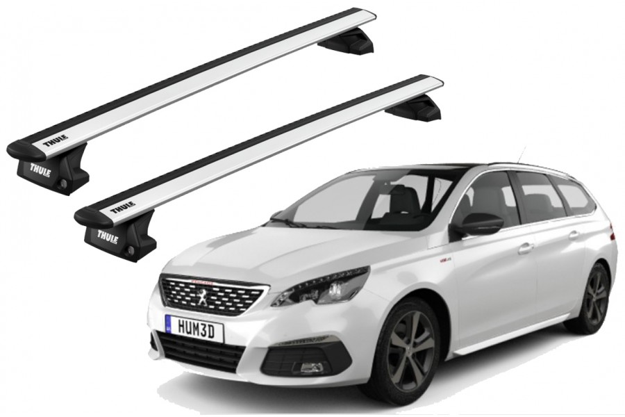 Barras THULE EVO WingBar para autos PEUGEOT 308 SW desde 2022