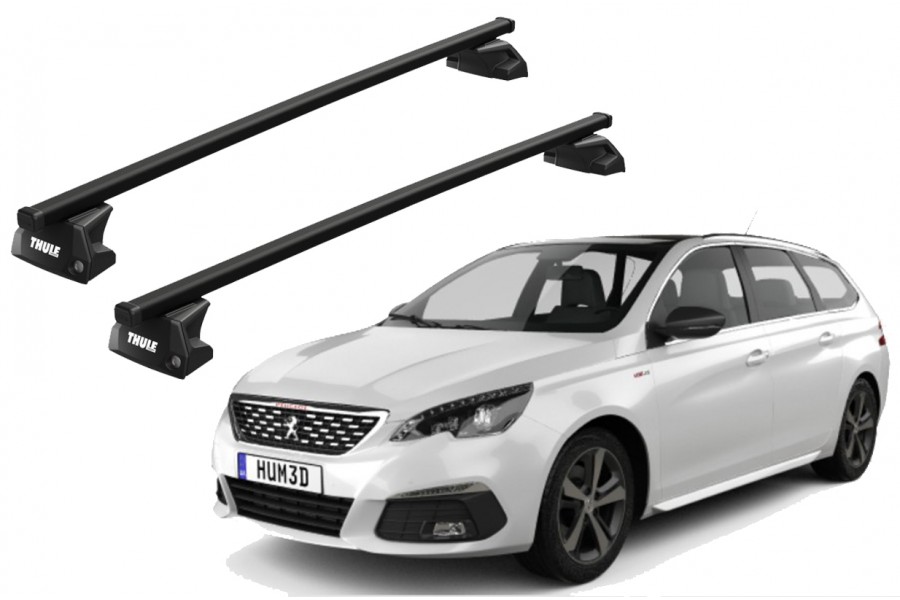 Barras THULE EVO SquareBar para autos PEUGEOT 308 SW desde 2022