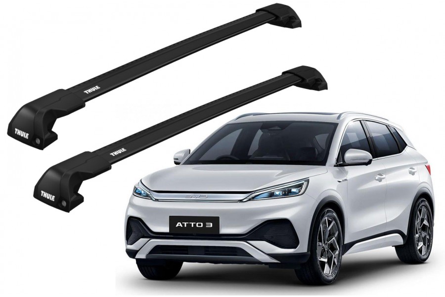 Barras Thule BYD Atto 3 22- RA / EDGE Flush BK