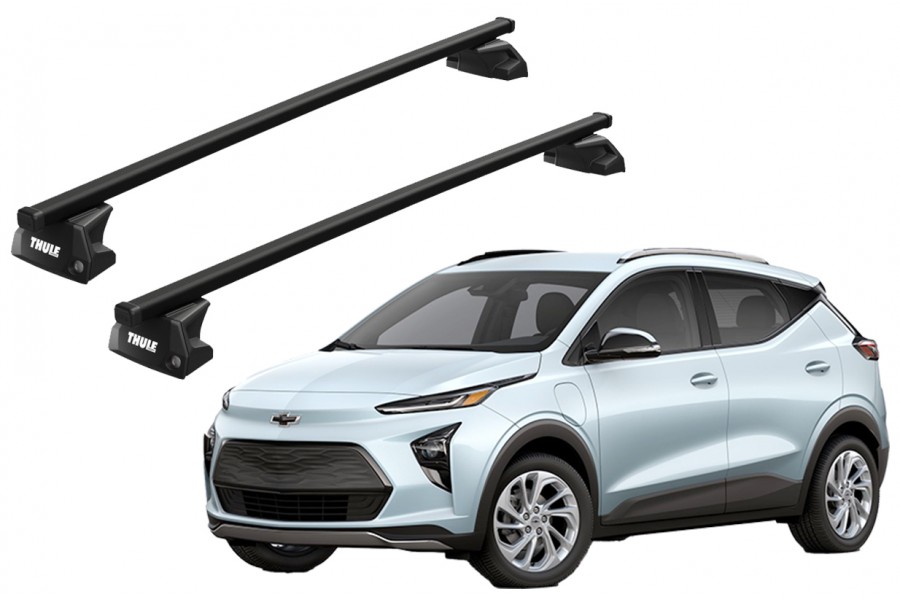 Barras THULE EVO SquareBar para autos CHEVROLET Bolt desde 2017-2022