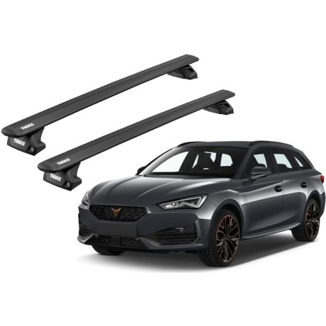 Barras THULE EVO WingBar para autos CUPRA León desde 2020 negro