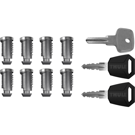 Chapas Thule Set de 8 Cilindros