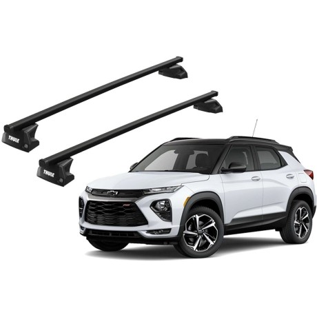 Barras THULE EVO SquareBar para autos CHEVROLET Trailblazer desde 2021 a 2024