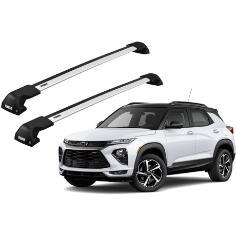 Barras THULE EDGE Flush para autos CHEVROLET Trailblazer desde 2021 a 2024