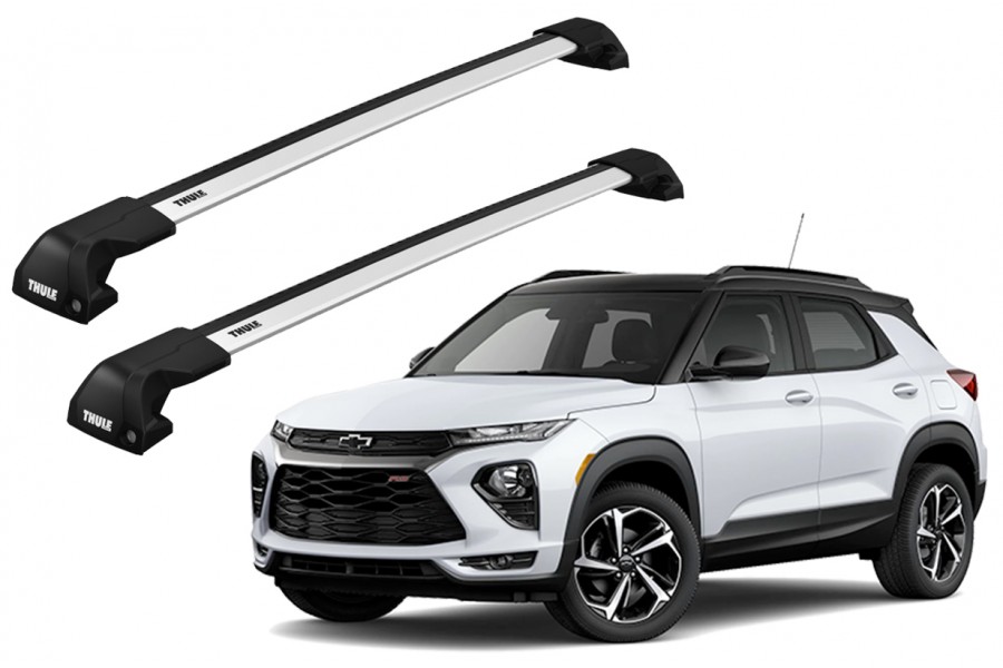 Barras THULE EDGE Flush para autos CHEVROLET Trailblazer desde 2021 a 2024