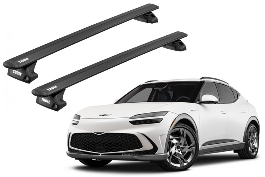 Barras THULE EVO WingBar para autos GENESIS GV60 desde 2022 negro