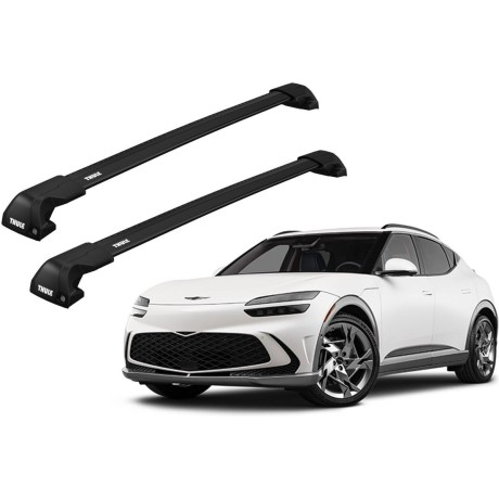 Barras THULE EDGE Flush para autos GENESIS GV60 desde 2022 negro