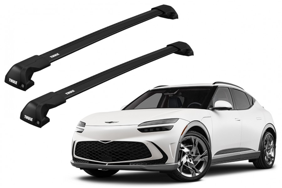 Barras THULE EDGE Flush para autos GENESIS GV60 desde 2022 negro