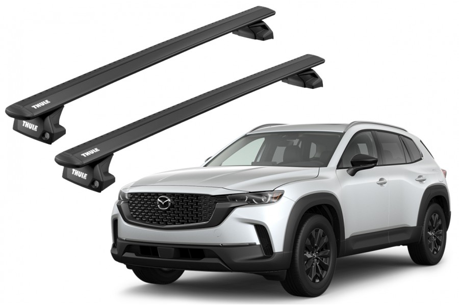 Barras THULE EVO WingBar para autos MAZDA CX-50 desde 2023 negro