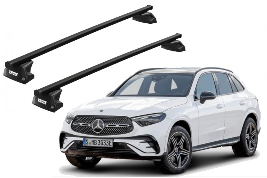 Barras THULE EVO SquareBar para autos MERCEDES BENZ GLC (X254) desde 2023