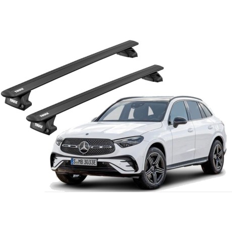 Barras THULE EVO WingBar para autos MERCEDES BENZ GLC (X254) desde 2023 negro
