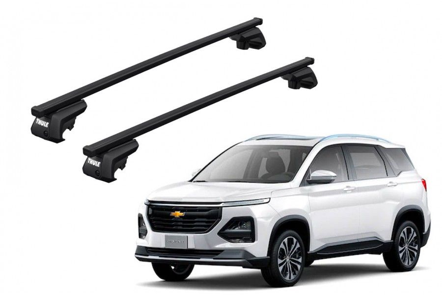 Barras THULE EVO SquareBar para autos CHEVROLET Captiva 2021-