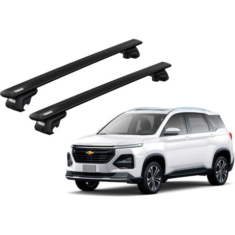 Barras THULE EVO WingBar para autos CHEVROLET Captiva 2021 negro