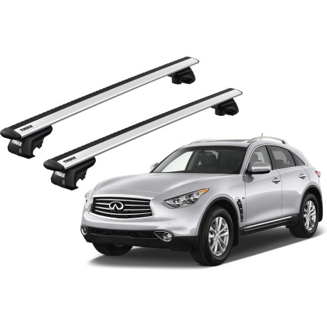Barras THULE EVO WingBar para autos INFINITI QX70 desde 2013