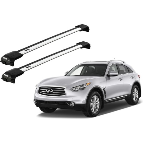 Barras THULE EDGE Flush para autos INFINITI QX70 desde 2013