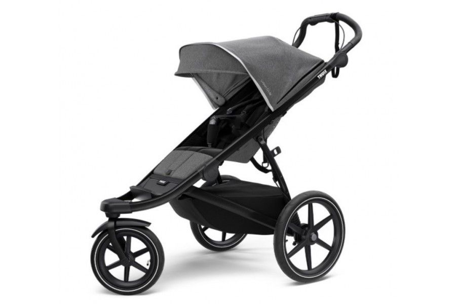 Coche Thule Urban Glide Grey + Silla Auto Cybex Nido Aton B2 I-Size
