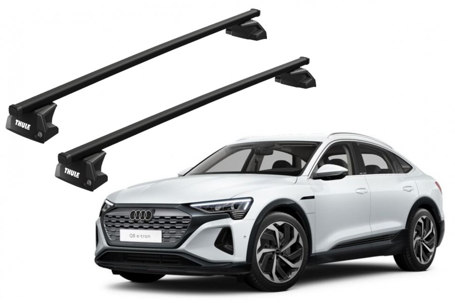 Barras THULE EVO SquareBar para autos AUDI Q8 e-tron Sportback desde 2023