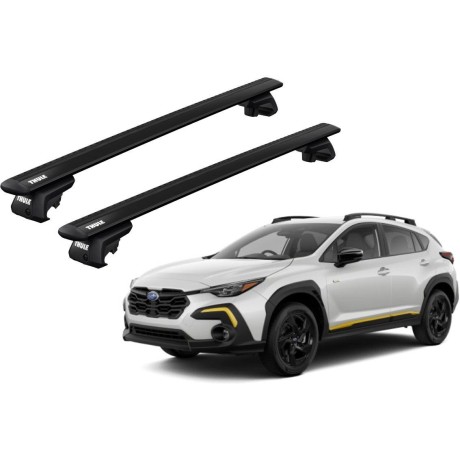 Barras THULE EVO WingBar para autos SUBARU Crosstrek desde 2023 negro
