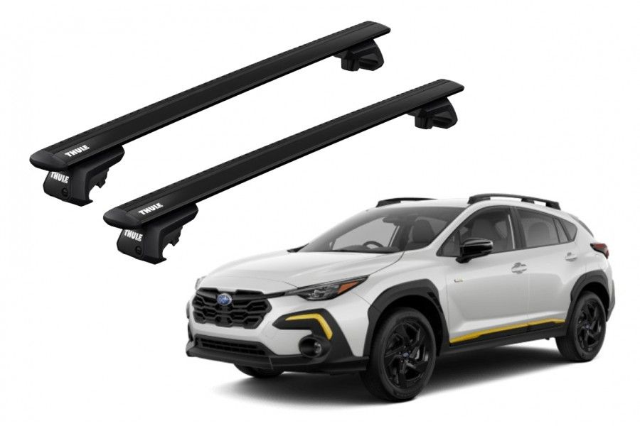 Barras THULE EVO WingBar para autos SUBARU Crosstrek desde 2023 negro