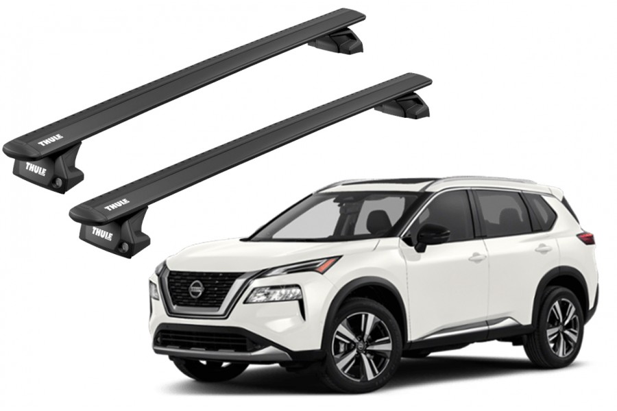 Barras THULE EVO WingBar para autos JEEP Grand Cherokee L desde 2021 negro