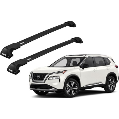Barras THULE EDGE Flush para autos NISSAN X-Trail desde 2021 negro