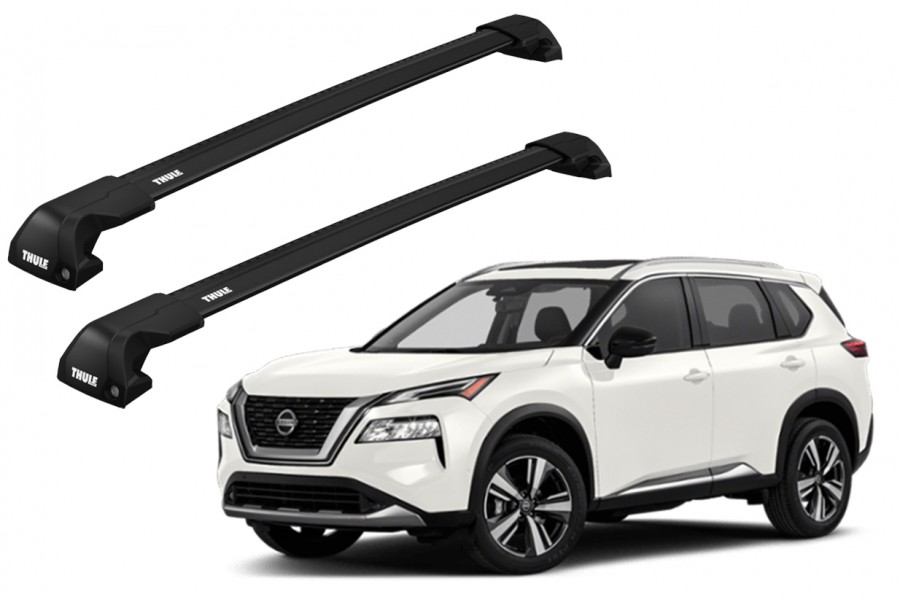 Barras THULE EDGE Flush para autos NISSAN X-Trail desde 2021 negro