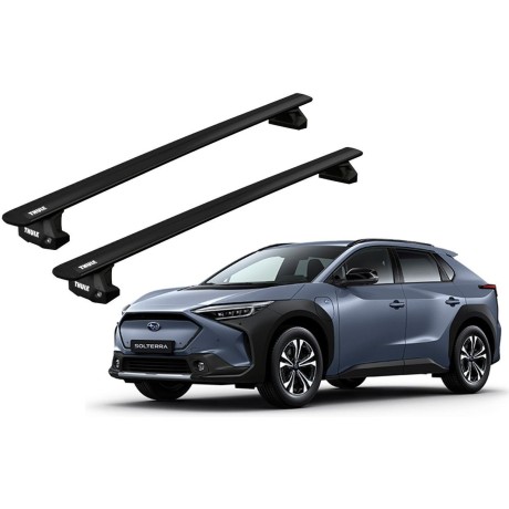 Barras THULE EVO WingBar para autos SUBARU Solterra desde 2022 negro