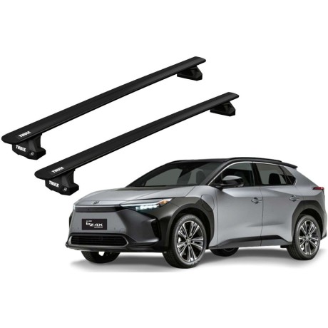 Barras THULE EVO WingBar para autos TOYOTA BZ4X desde 2022 negro