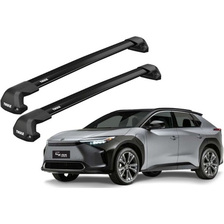 Barras THULE EDGE Flush para autos TOYOTA BZ4X desde 2022 negro