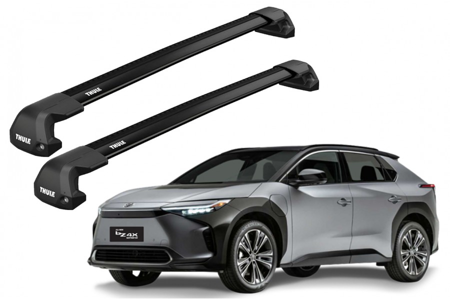 Barras THULE EDGE Flush para autos TOYOTA BZ4X desde 2022 negro