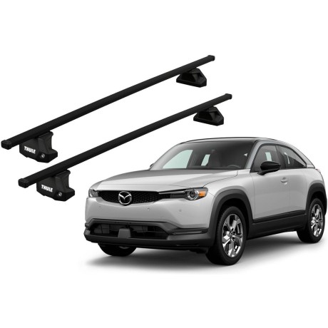 Barras THULE EVO SquareBar para autos MAZDA MX-30 desde 2020 - 2023