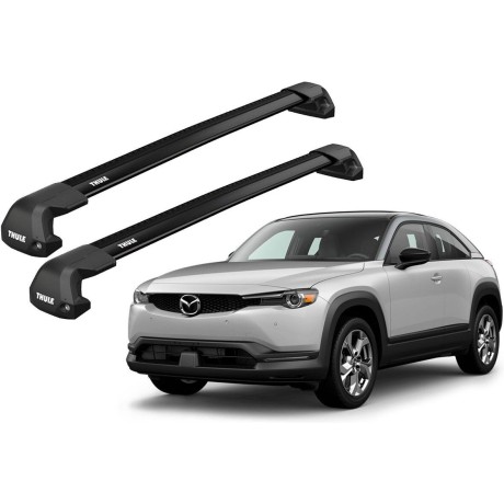 Barras THULE EDGE Flush para autos MAZDA MX-30 desde 2020 - 2023 negro