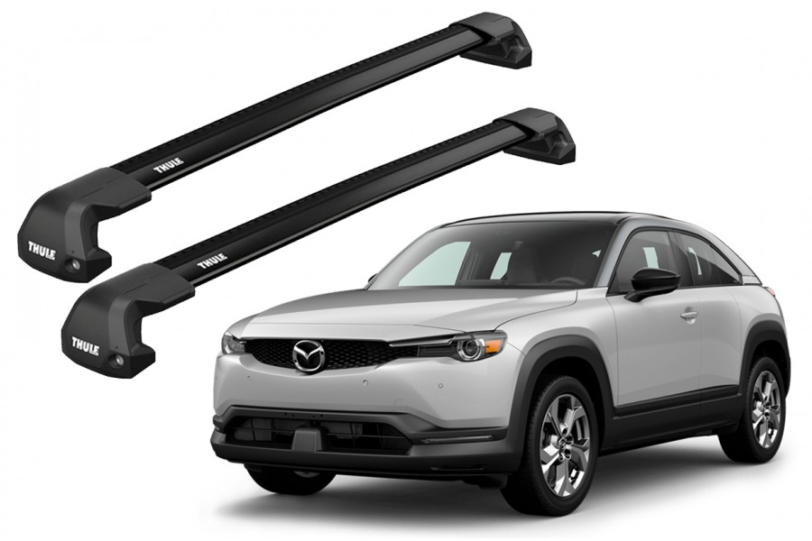 Barras THULE EDGE Flush para autos MAZDA MX-30 desde 2020 - 2023 negro