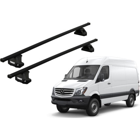 Barras THULE EVO SquareBar para MERCEDES BENZ Sprinter (W906) desde 2006-2018