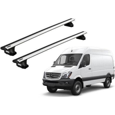 Barras THULE EVO WingBar para MERCEDES BENZ Sprinter (W906) desde 2006 - 2018