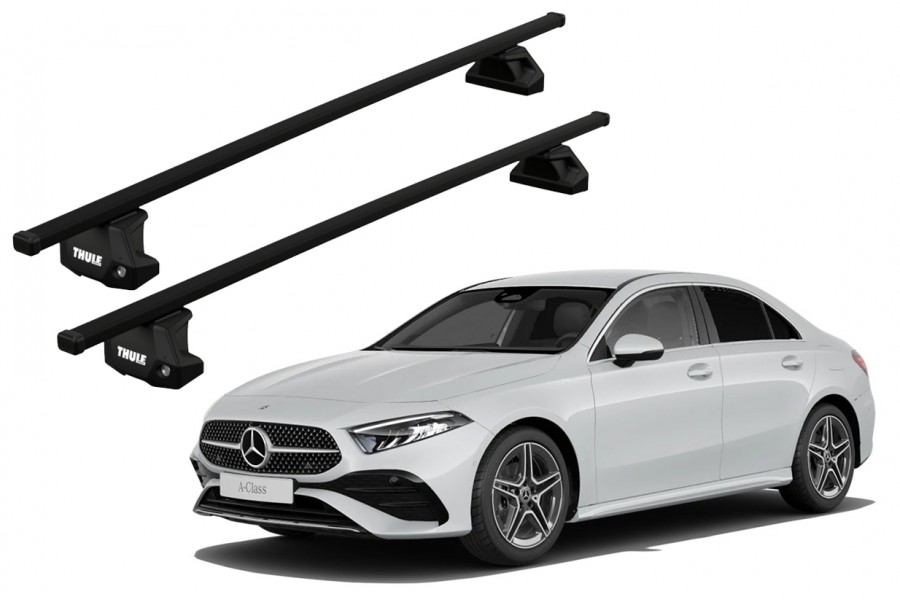 Barras Thule MERCEDES BENZ A-Class 19- PF / SquareBar EVO