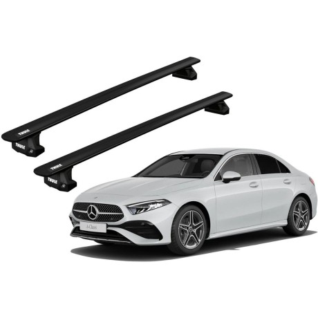 Barras Thule MERCEDES BENZ A-Class 19- PF / WingBar EVO BLACK