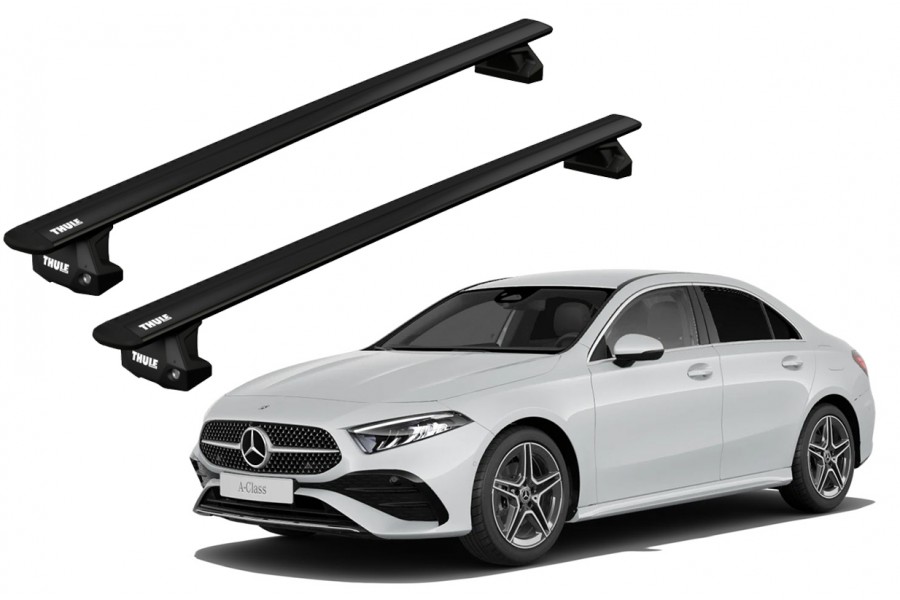 Barras Thule MERCEDES BENZ A-Class 19- PF / WingBar EVO BLACK
