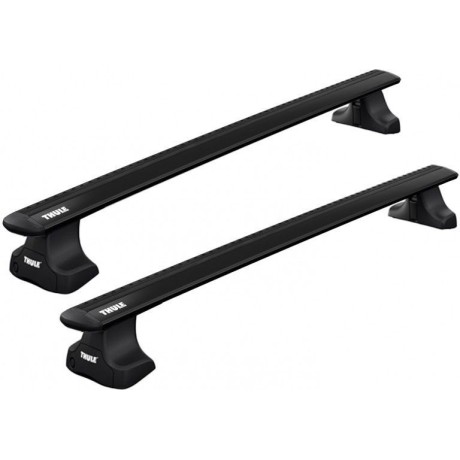 Barras THULE WingBar para autos TOYOTA Prius 2009 a 2015 negro