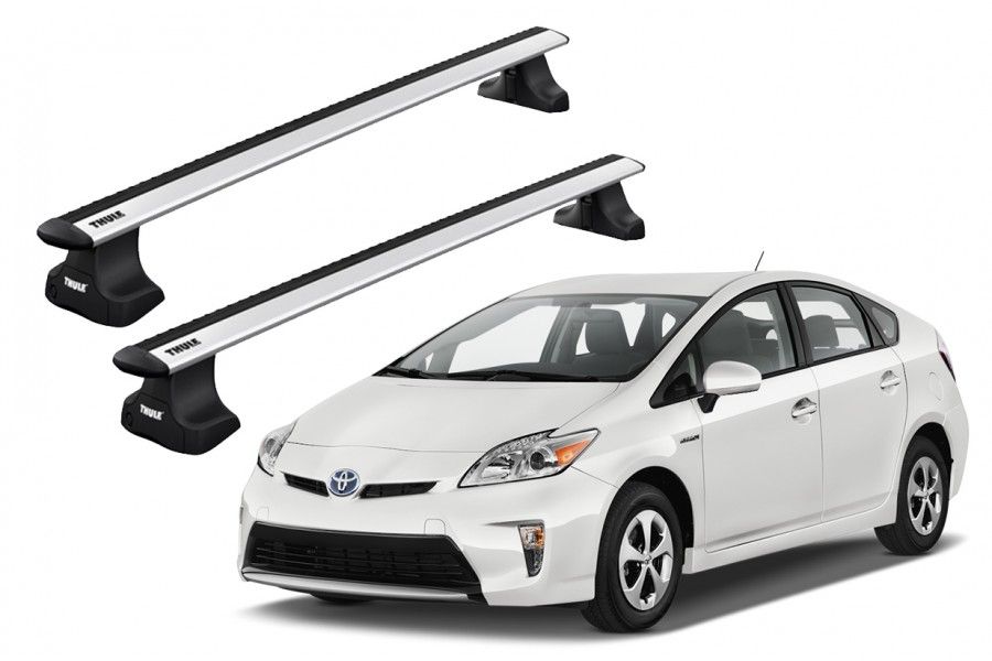 Barras THULE WingBar para autos TOYOTA Prius 2009 a 2015