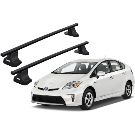 Barras THULE SquareBar para autos TOYOTA Prius 2009 a 2015