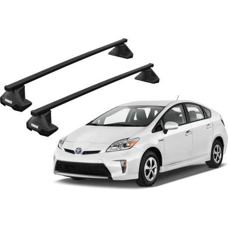 Barras THULE EVO SquareBar para autos TOYOTA Prius 2009 a 2015