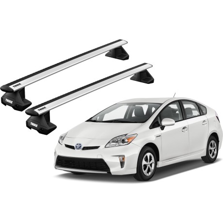 Barras THULE EVO WingBar para autos TOYOTA Prius 2009 a 2015